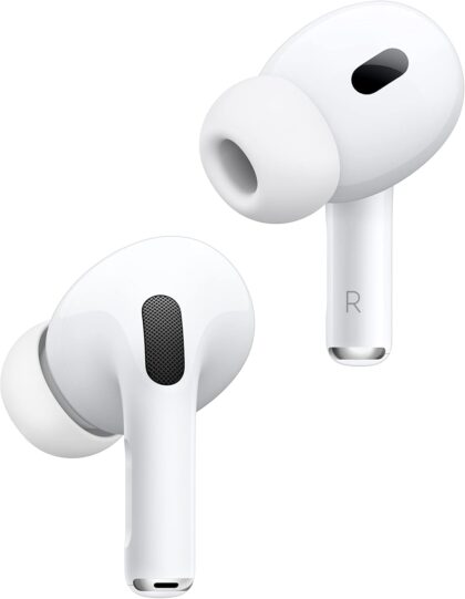 Apple AirPods Pro 3 Wireless Earbuds, Active Noise Cancellation, Live Translation, Heart Rate Sensing, Hearing Aid Feature, Bluetooth Headphones, Spatial Audio, High-Fidelity Sound, USB-C Charging