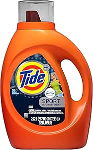 Tide Tide Plus Febreze Sport Odor Defense HE Turbo Clean Liquid Laundry Detergent, 92 fl oz 59 Loads, 92 Fl Oz