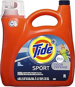 Tide Plus with Febreze Sport Active Fresh Liquid Laundry Detergent 138 Ounce