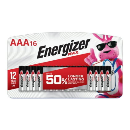Energizer MAX AAA Batteries (16 Pack), Triple A Batteries