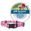 SecureAway Dog Flea Collar Protector, 18-26-in, MultiPaw + Seresto Flea & Tick Collar for Dogs, over 18-lbs, 1 Collar (8-mos. supply)