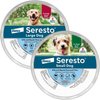 Seresto Flea & Tick Collar for Dogs, over 18-lbs + Flea & Tick Collar for Dogs, up to 18-lbs