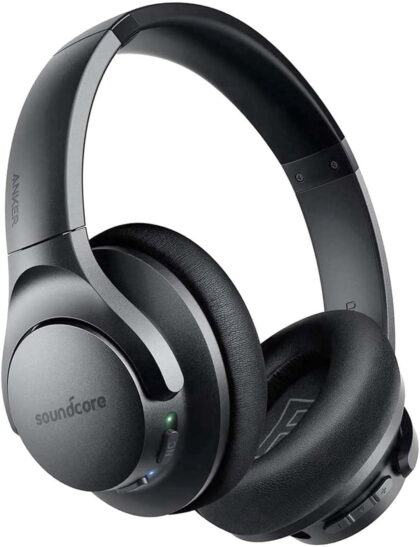 RORSOU C6 Active Noise Cancelling Headphones, Wireless Over Ear Bluetooth Headph