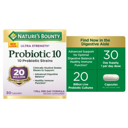 Probiotic 10 Capsules for Digestive Health