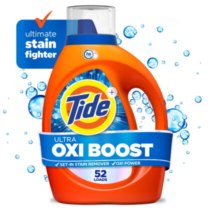 TideUltra OXI BoostHigh Efficiency Liquid Laundry Detergent