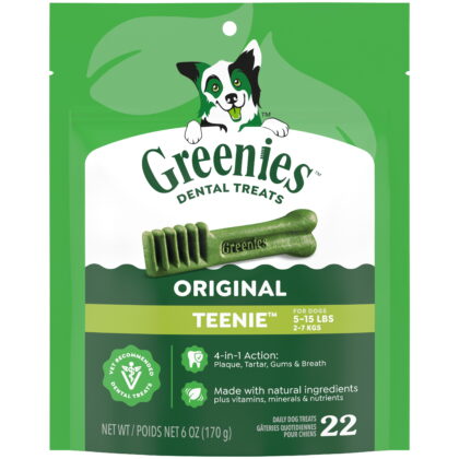 Greenies Regular Natural Original Chicken Flavor Dental Dog Treats, 36 count