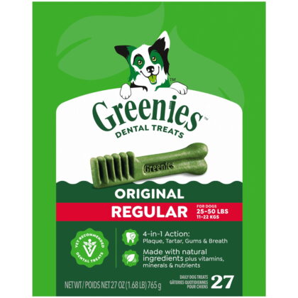 Greenies Large Natural Original Chicken Flavor Dental Dog Treats, 24 count