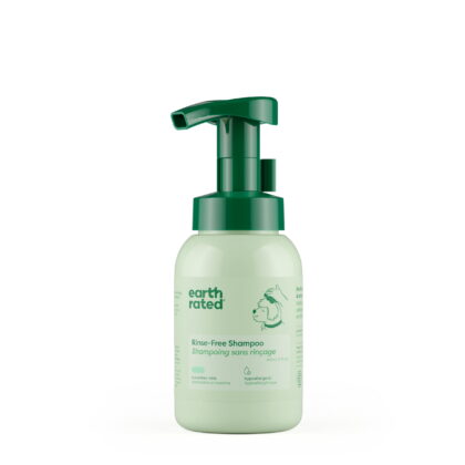 Earth Rated No-Rinse Dog Shampoo - Waterless Foam Cleanser For All Coats
