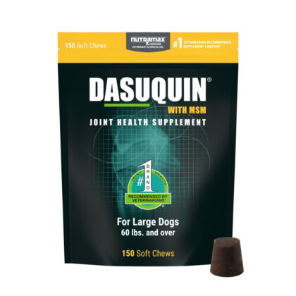 Nutramax Dasuquin with MSM Hip & Joint Soft Chews Joint Supplement for Large Dogs, 150 count
