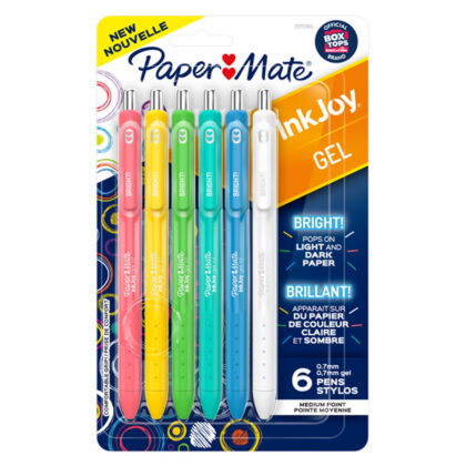 Inkjoy Gel Bright Pens Medium Point