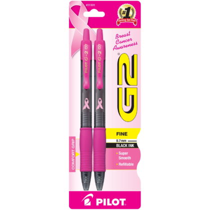 PILOT G2 Premium Refillable and Retractable Rolling Ball Gel Pens, Fine Point