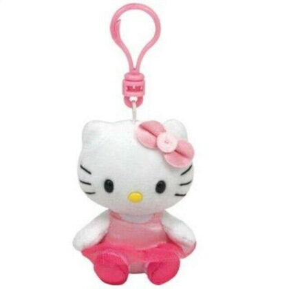 Hello Kitty Plush Hair Clip (Rock ’n’ Check Series)