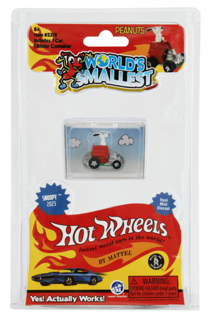 Peanuts Hot Wheels Premium Pop Culture Snoopy