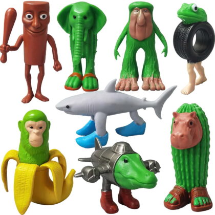 Crayon Shinchan Flocked Model Cartoon Anime Figurine