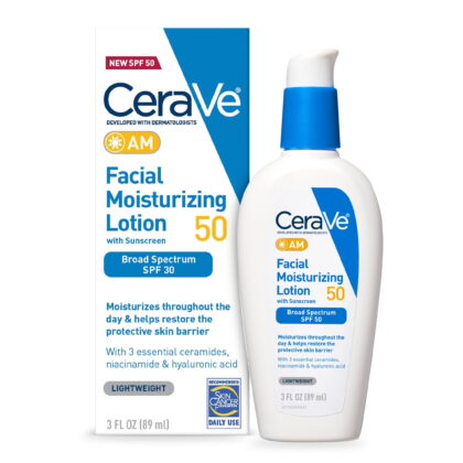 CeraVe AM Facial Moisturizing Lotion SPF 50