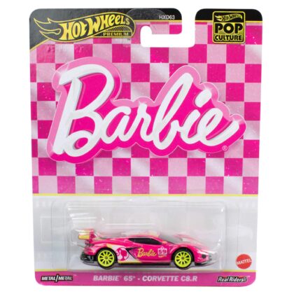 Mattel Hot Wheels Barbie Corvette 4-Pack Set